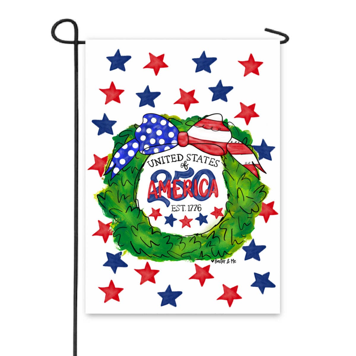 250 Years United States of America Garden Flag