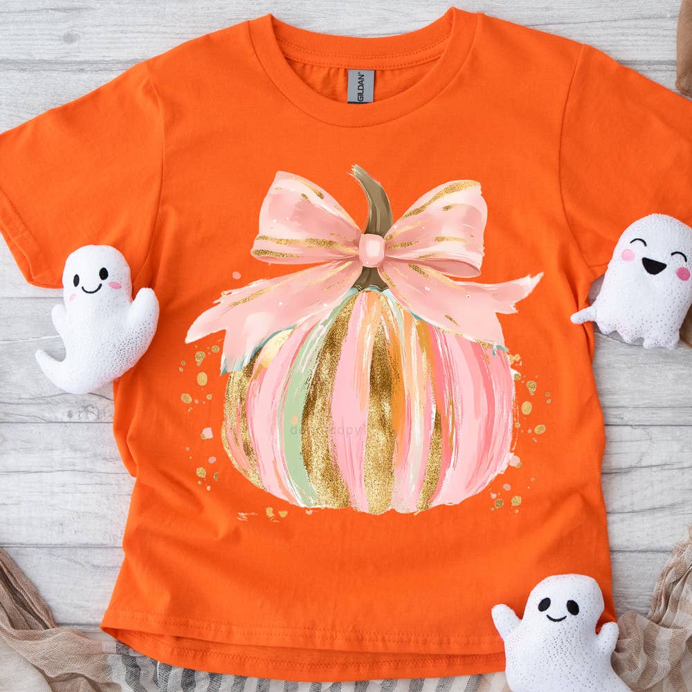 Coquette Pumpkin DTF Heat Transfer