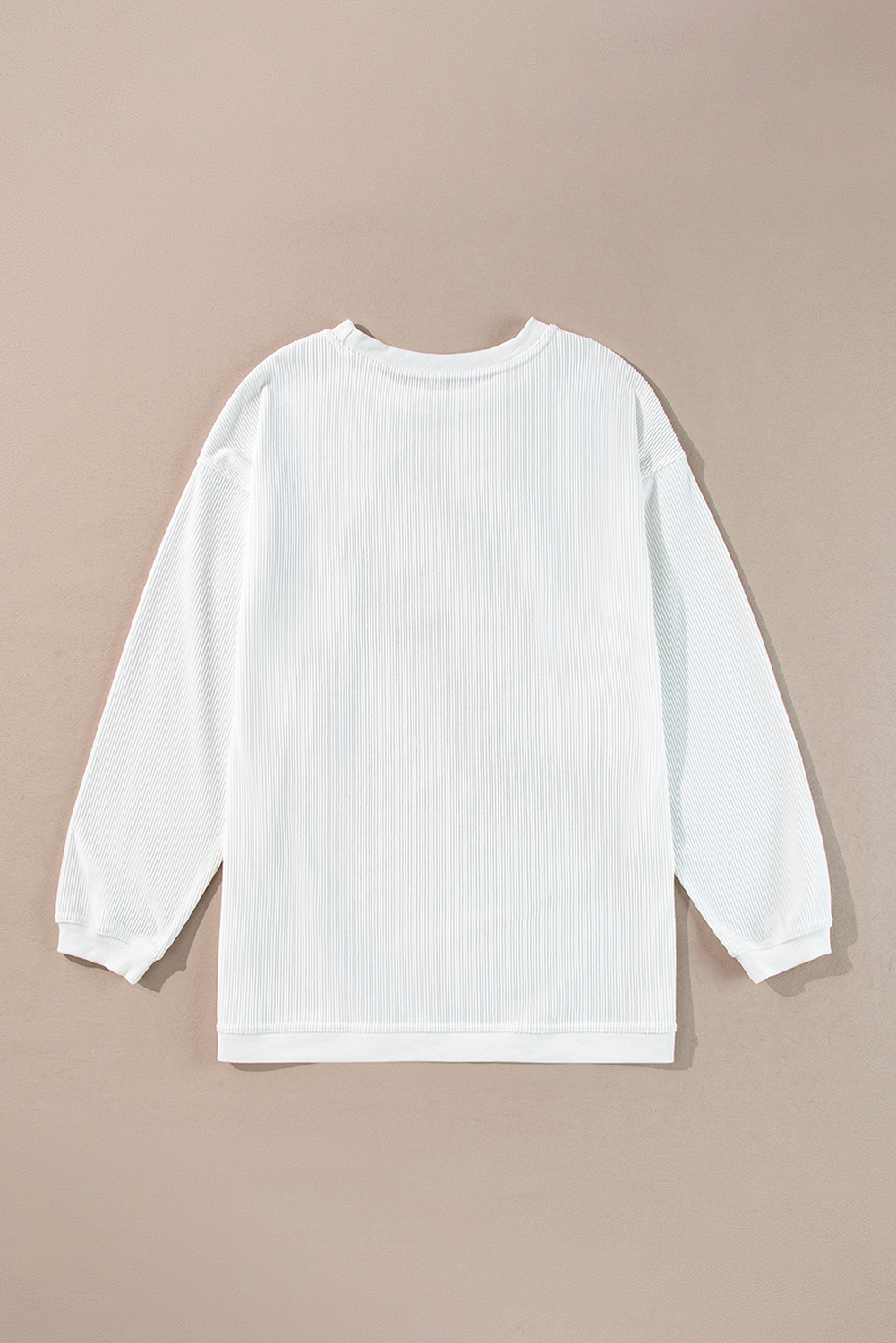 Sequin Mardi Gras Graphic Corduroy Sweatshirt | S-2XL