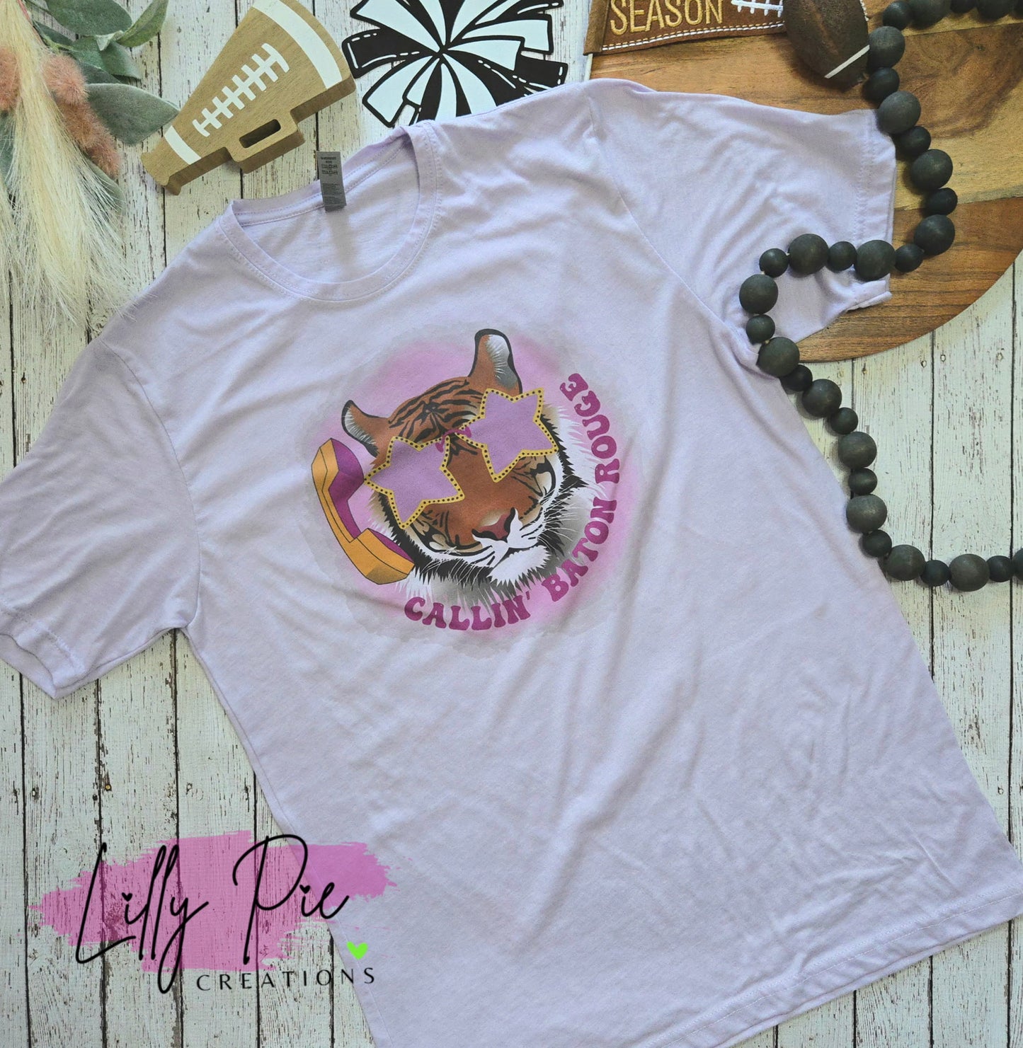Callin Baton Rouge Lavender Sublimated T-shirt