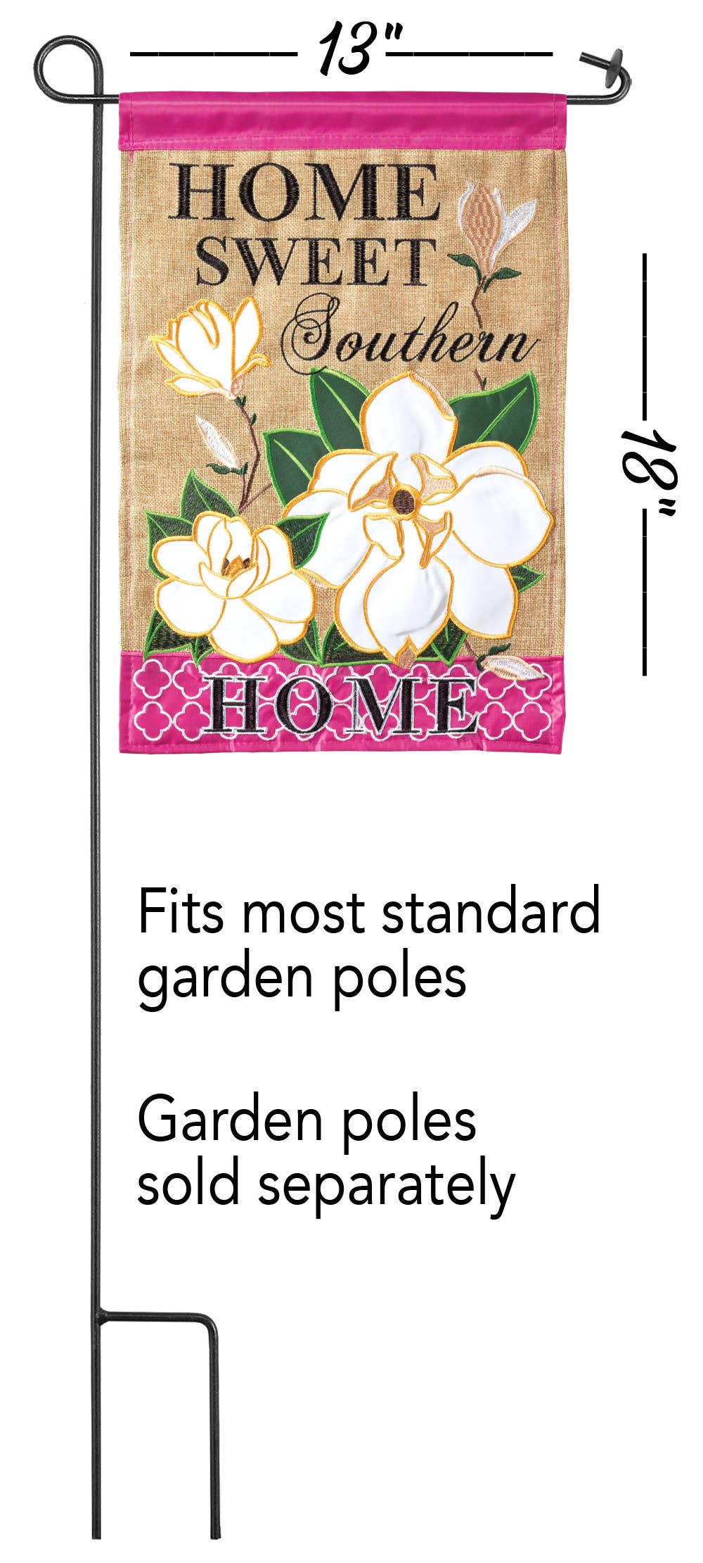 Garden Sweet Home Southern Flag