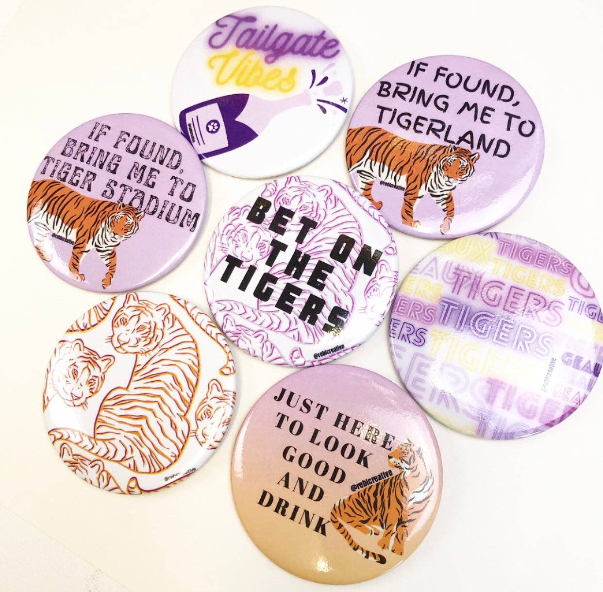 Bring Me - Tigerland - Game Day Button