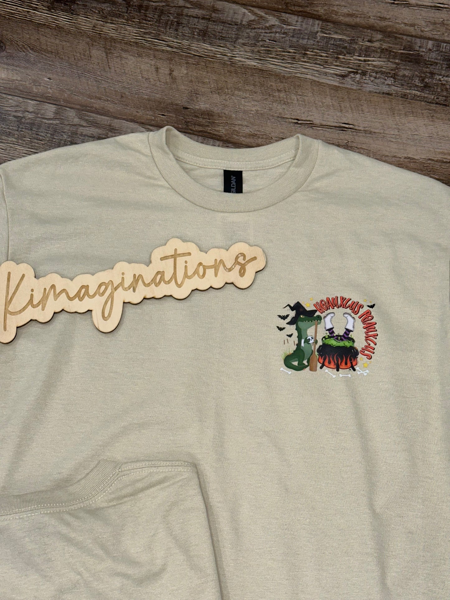 Heauxcus Peauxcus Louisiana Halloween Tee