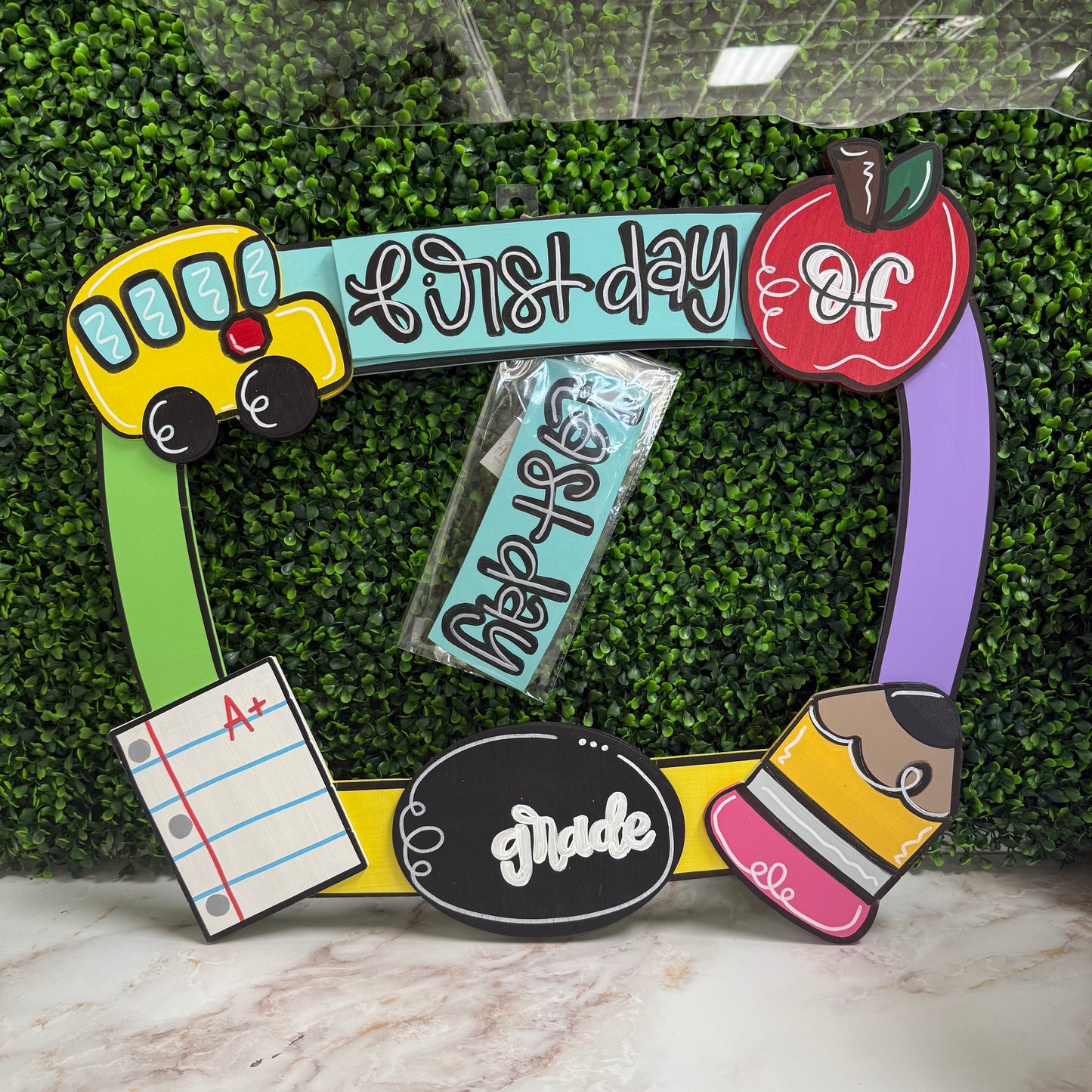 First & Last Day of School Photo Prop – Reusable School Sign