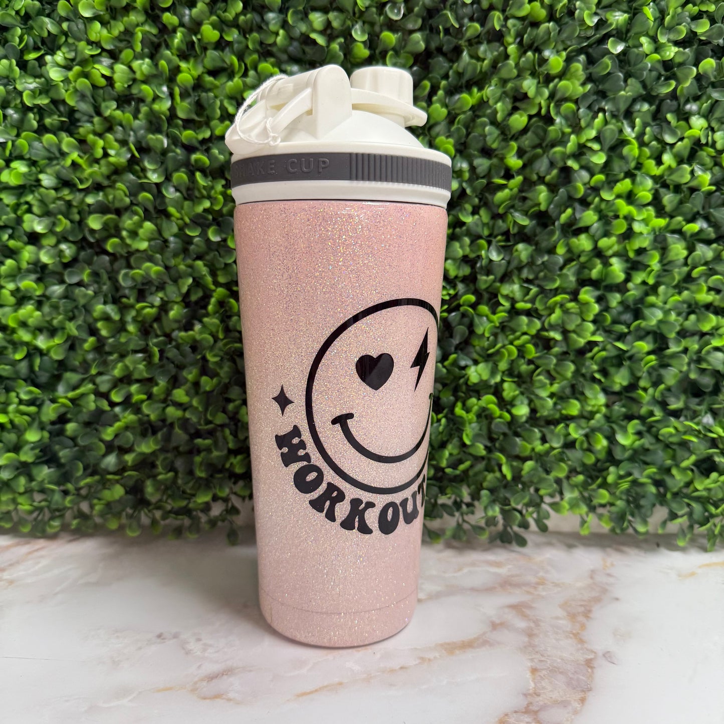Workout Era Sparkle Shaker Bottle