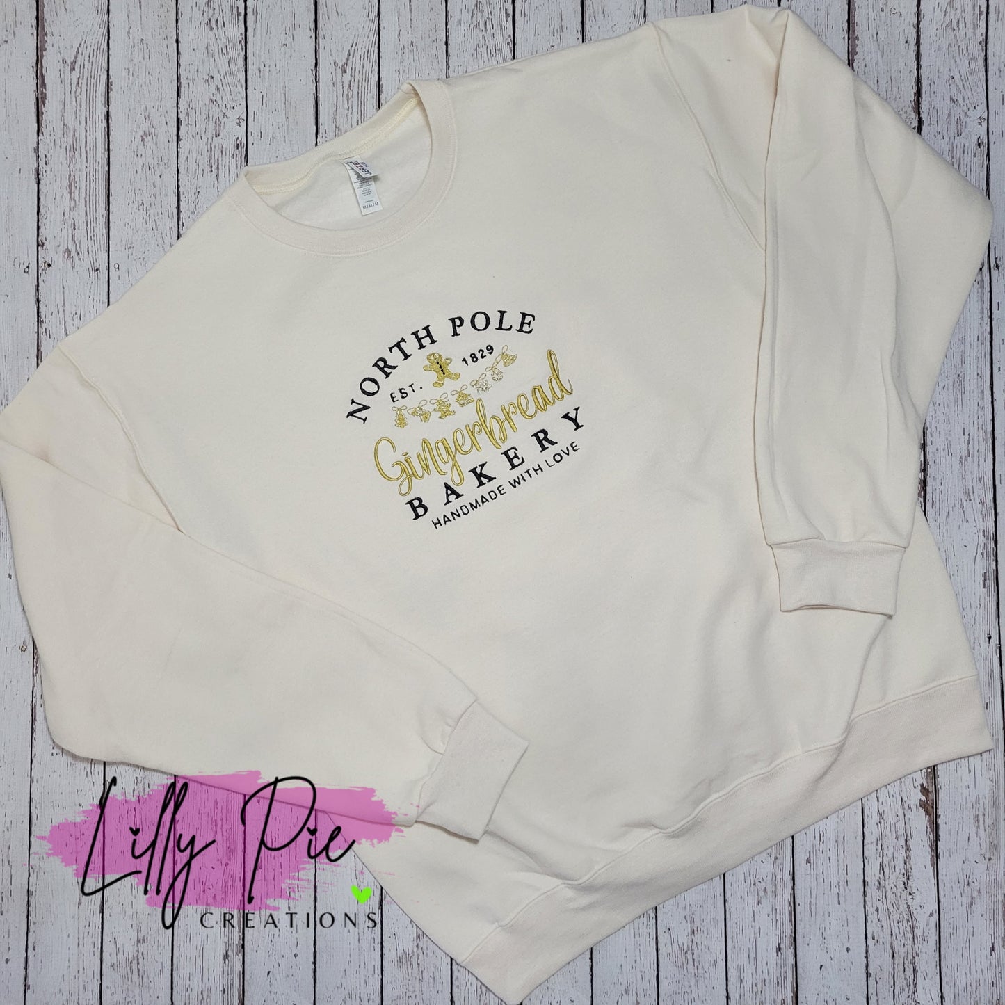 North Pole Gingerbread Bakery Sweatshirt
