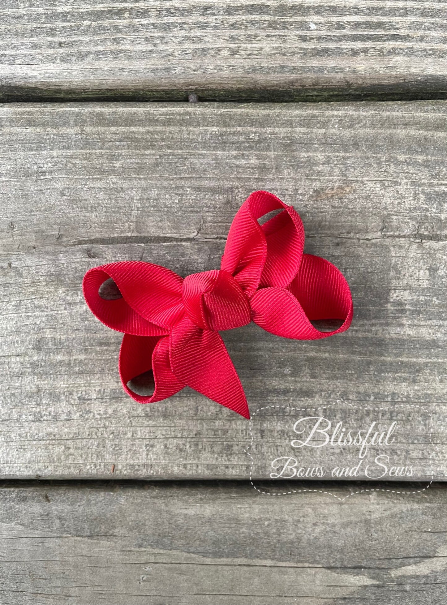 Baby Bow Red