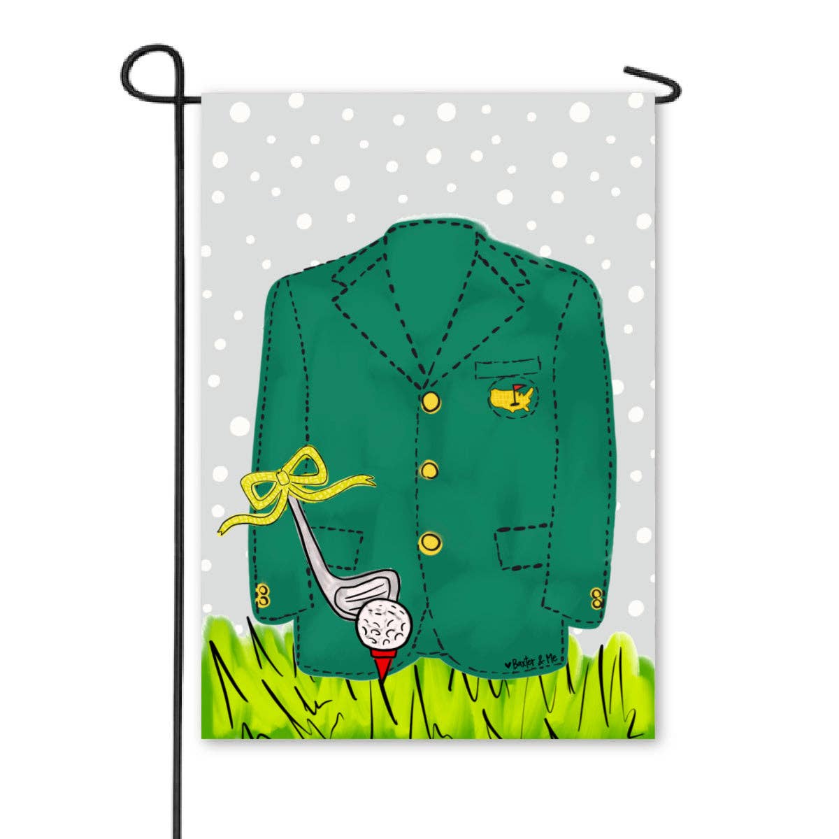 Golf Green Jacket Garden Flag
