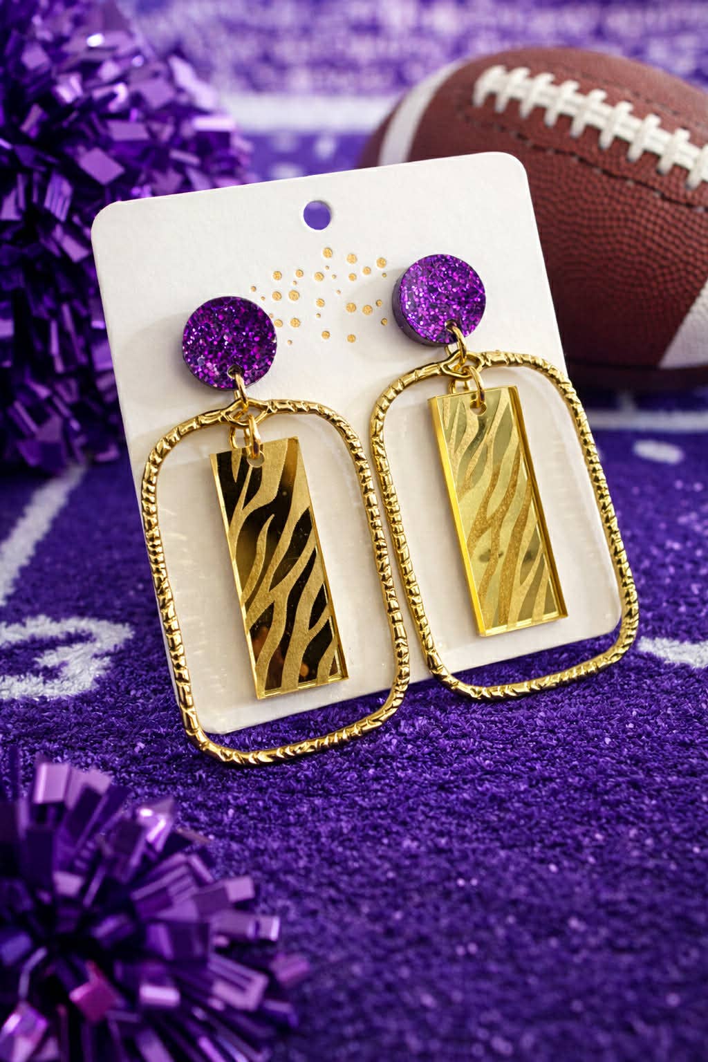 Tiger Glam Earrings