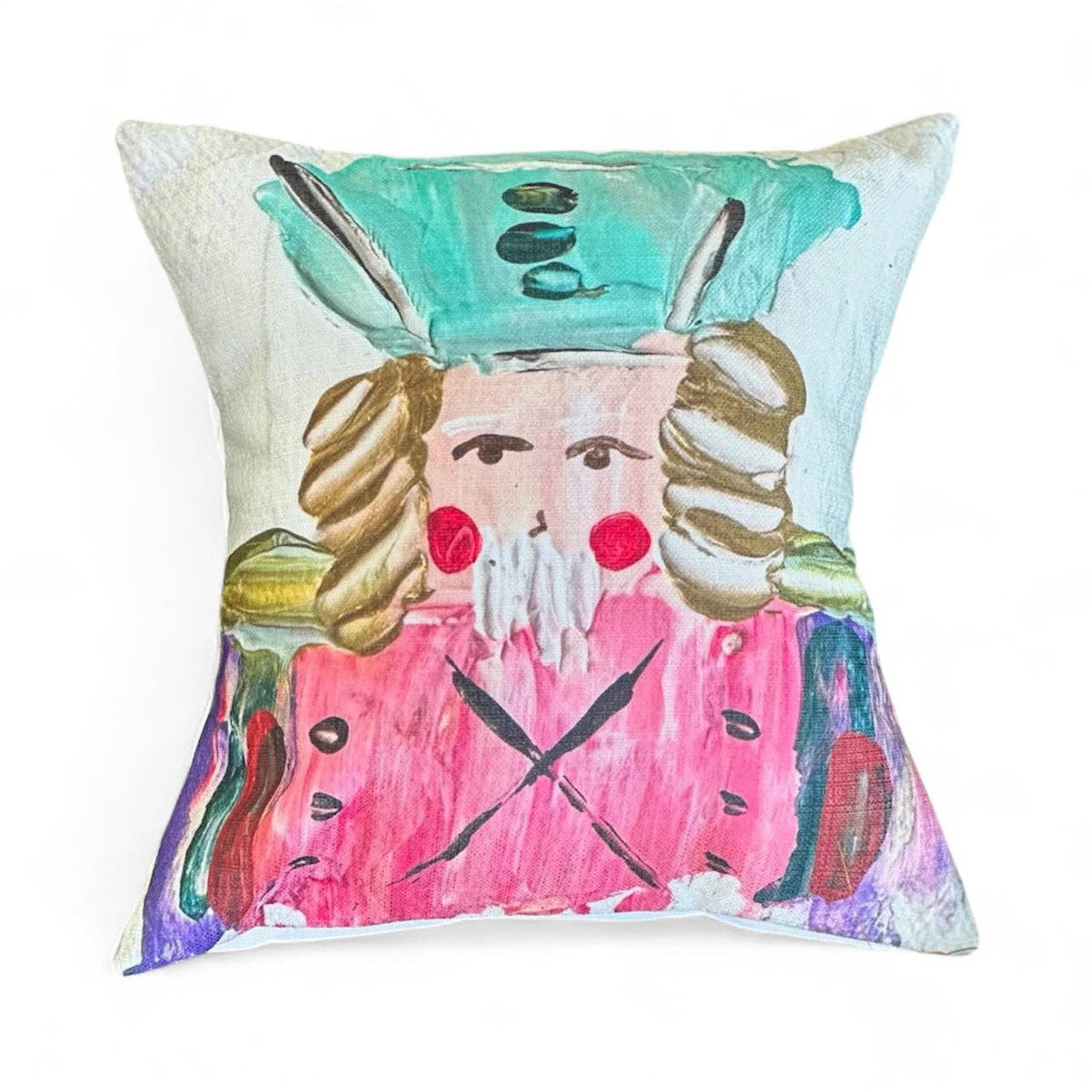 Pink Nutcracker Pillow