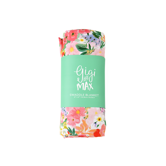 Eliana SWADDLE Easter Floral Bamboo Coming Home Gift