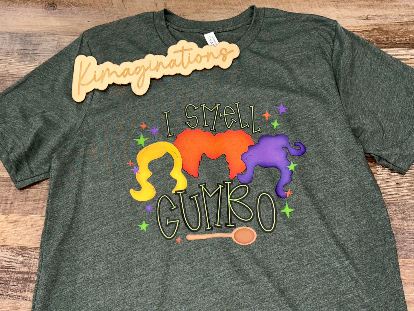 I Smell Gumbo Halloween t-shirt