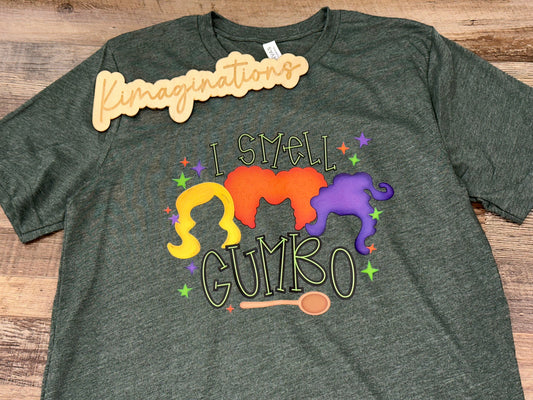 I Smell Gumbo Halloween t-shirt
