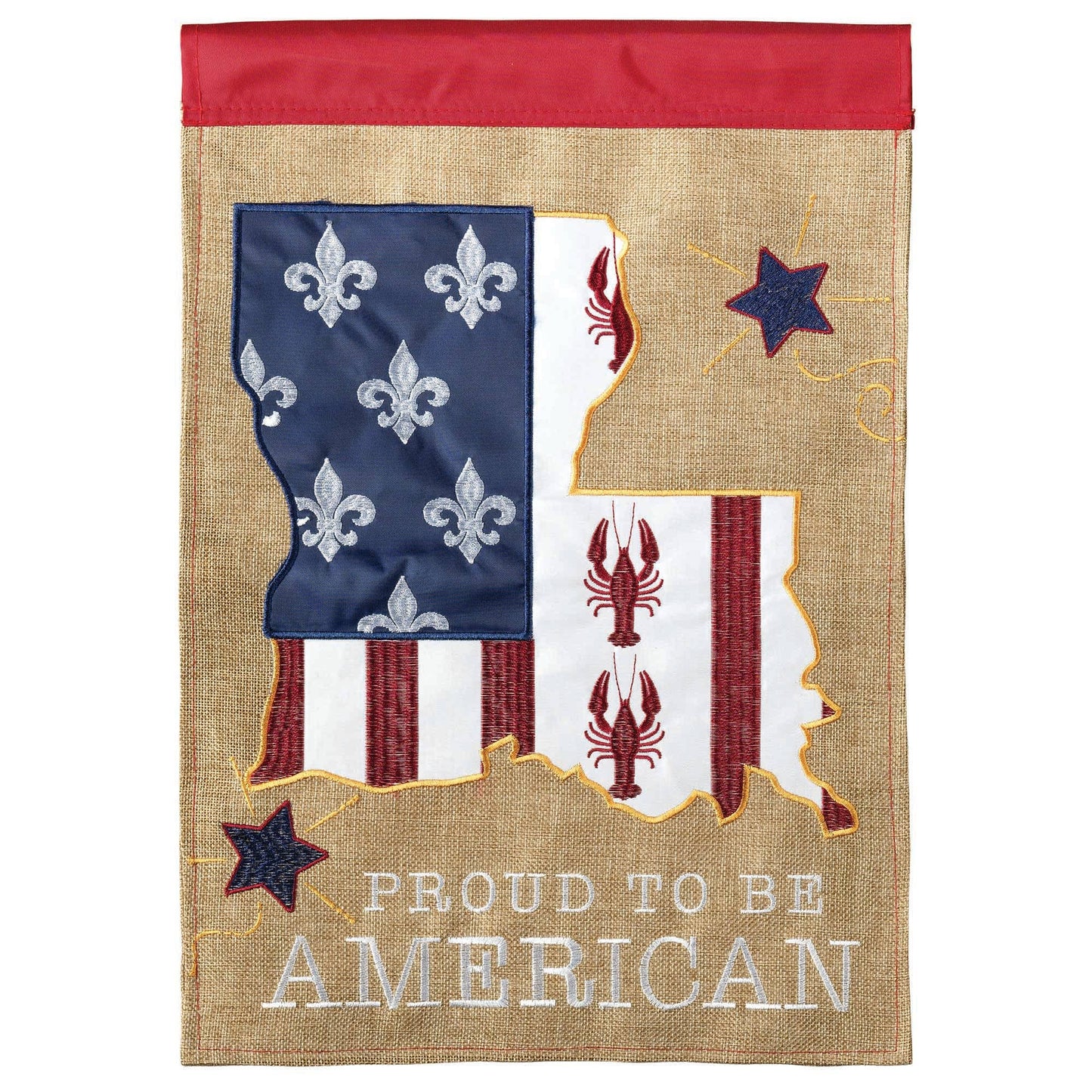 Proud American Fleur De Lis