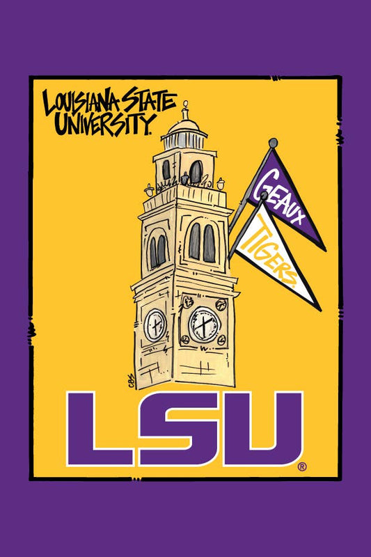 LSU Campus Flag