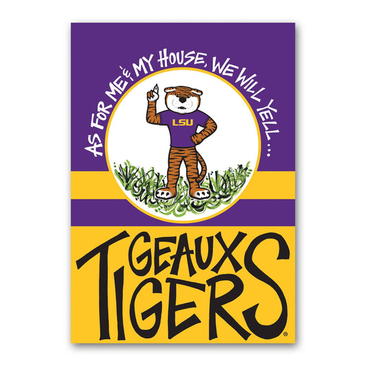 LSU Tigers House Flag