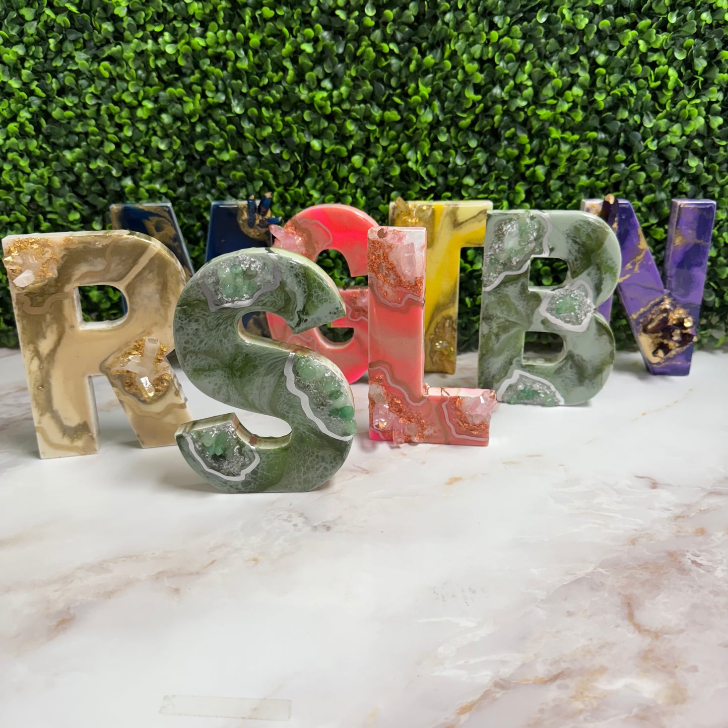 Small Glitter Epoxy Initial