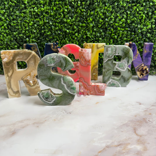 Small Glitter Epoxy Initial