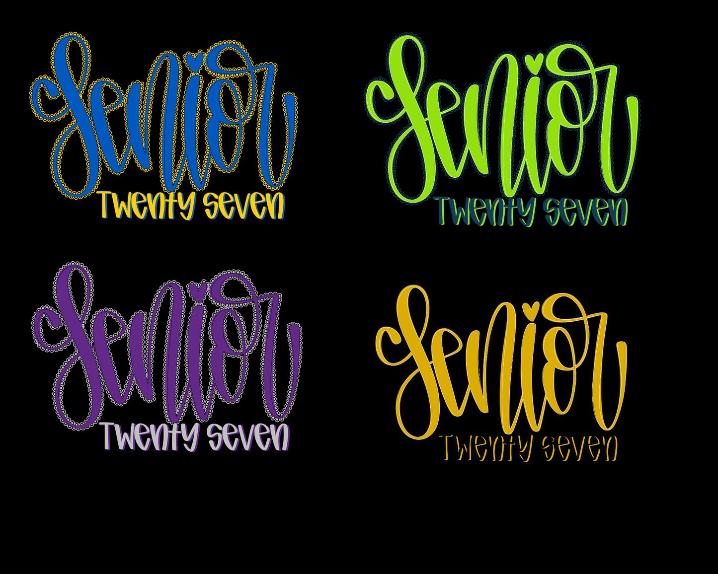 High School Senior Shirts