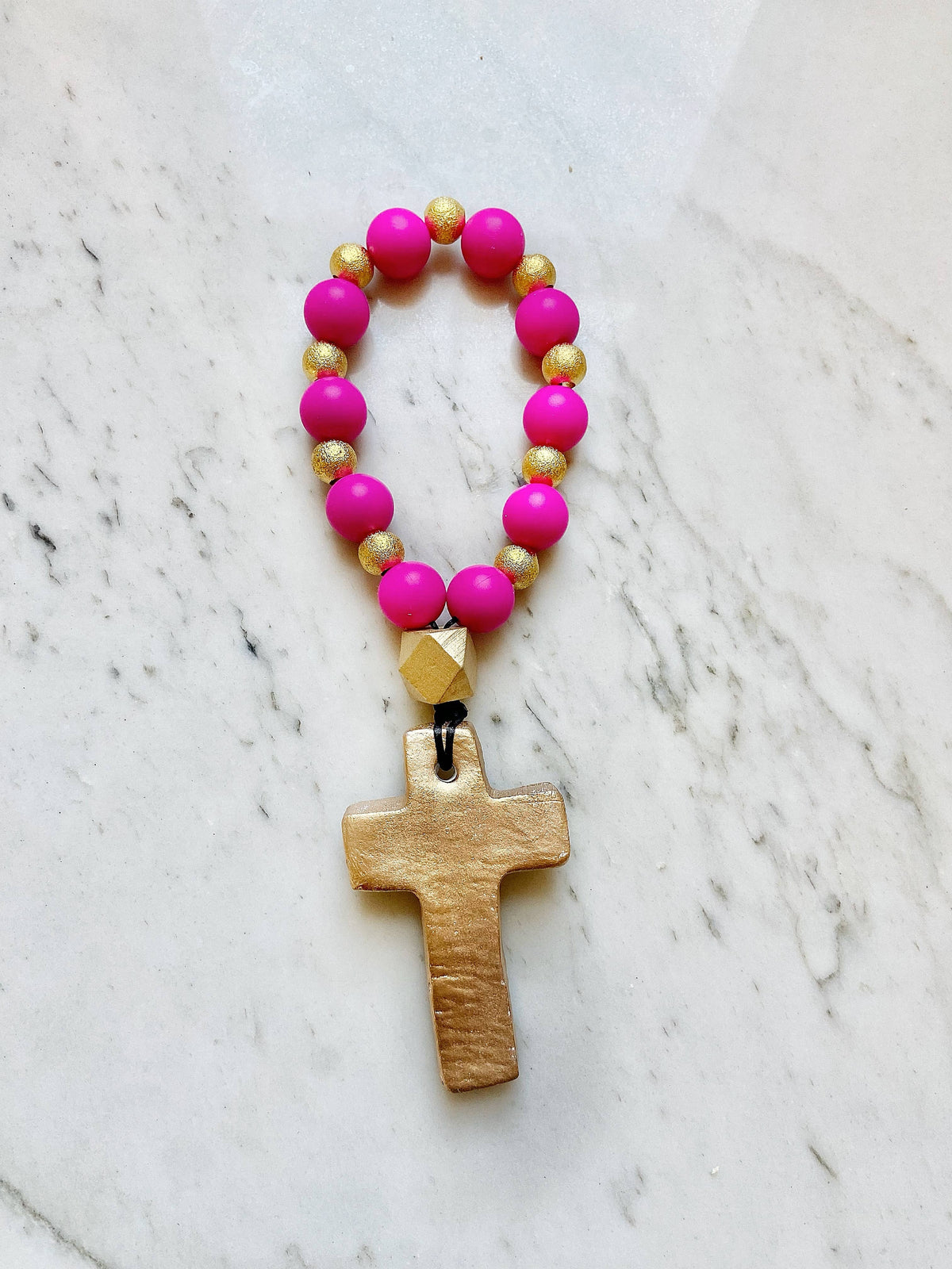 Prayer Beads with Gold