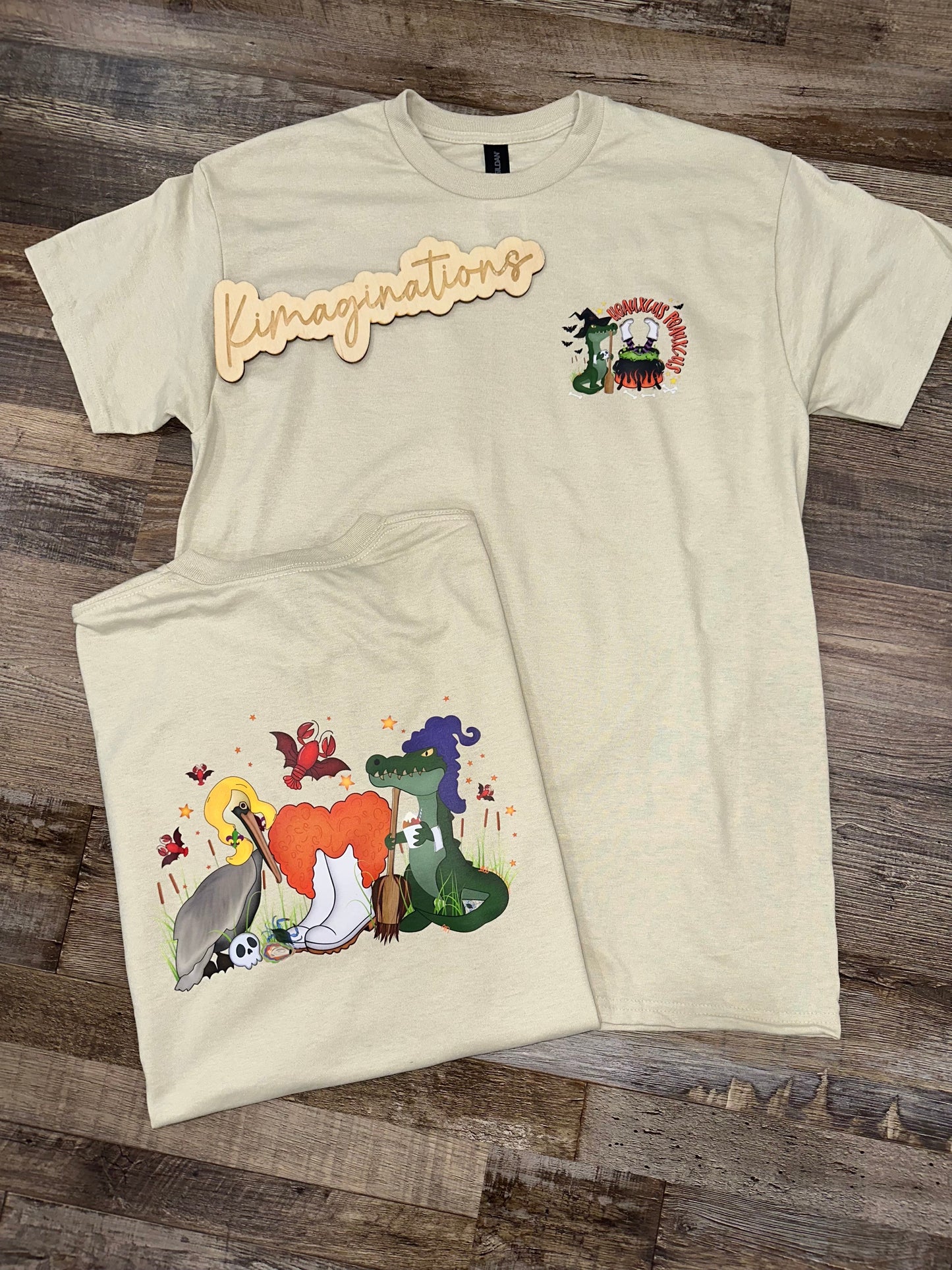 Heauxcus Peauxcus Louisiana Halloween Tee
