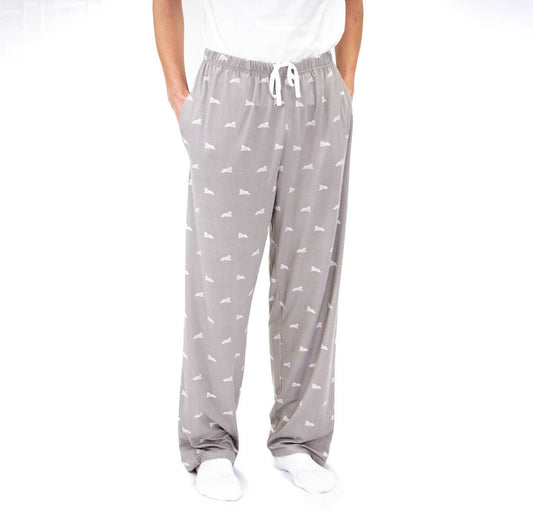 Men's Tiger Sleep Pants   Gray/White   -Asst.
