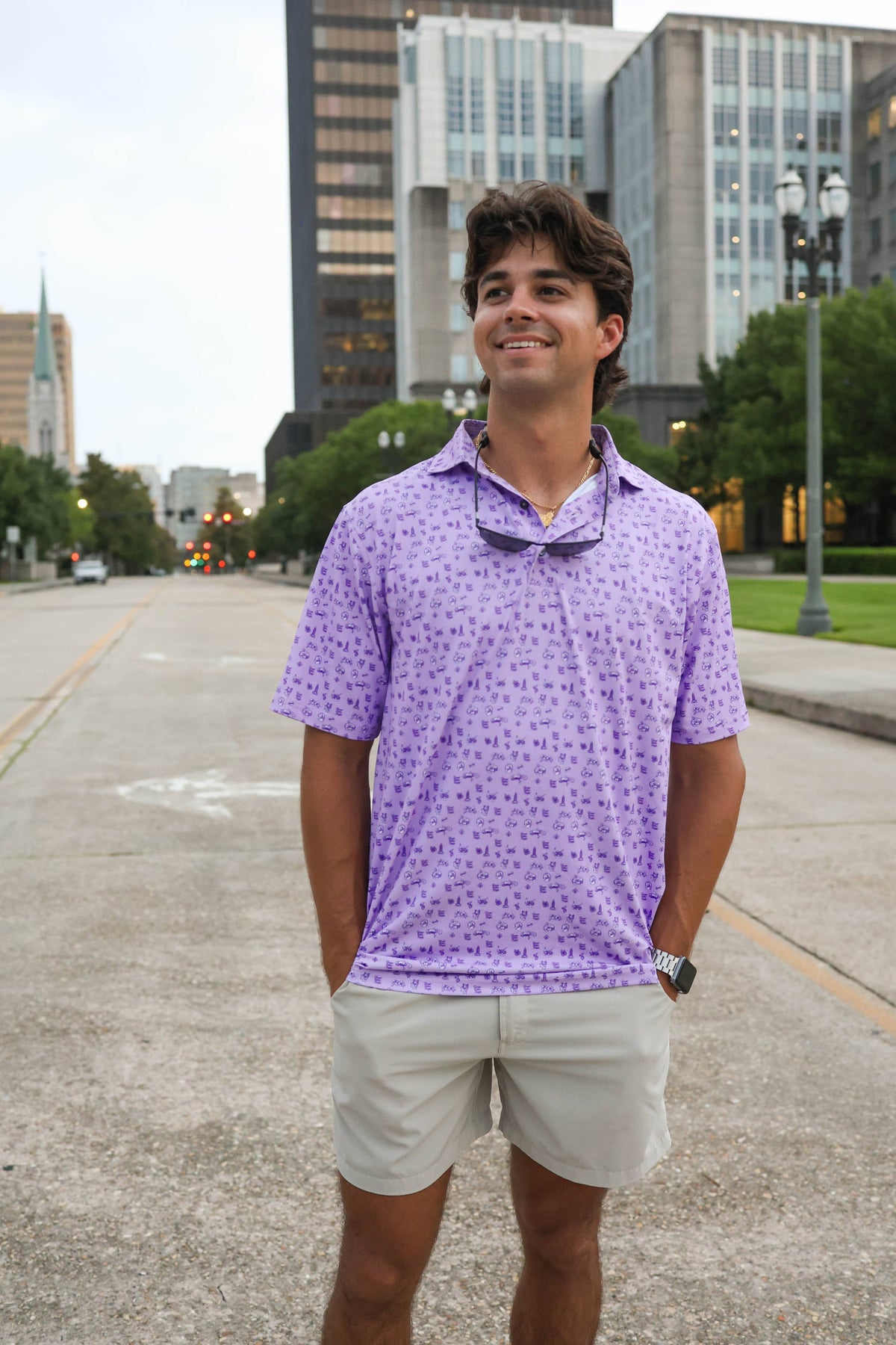 Louisiana Icon Petey Polo