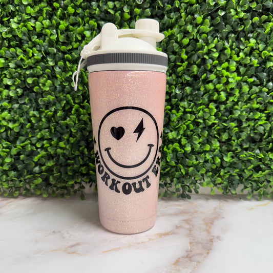 Workout Era Sparkle Shaker Bottle