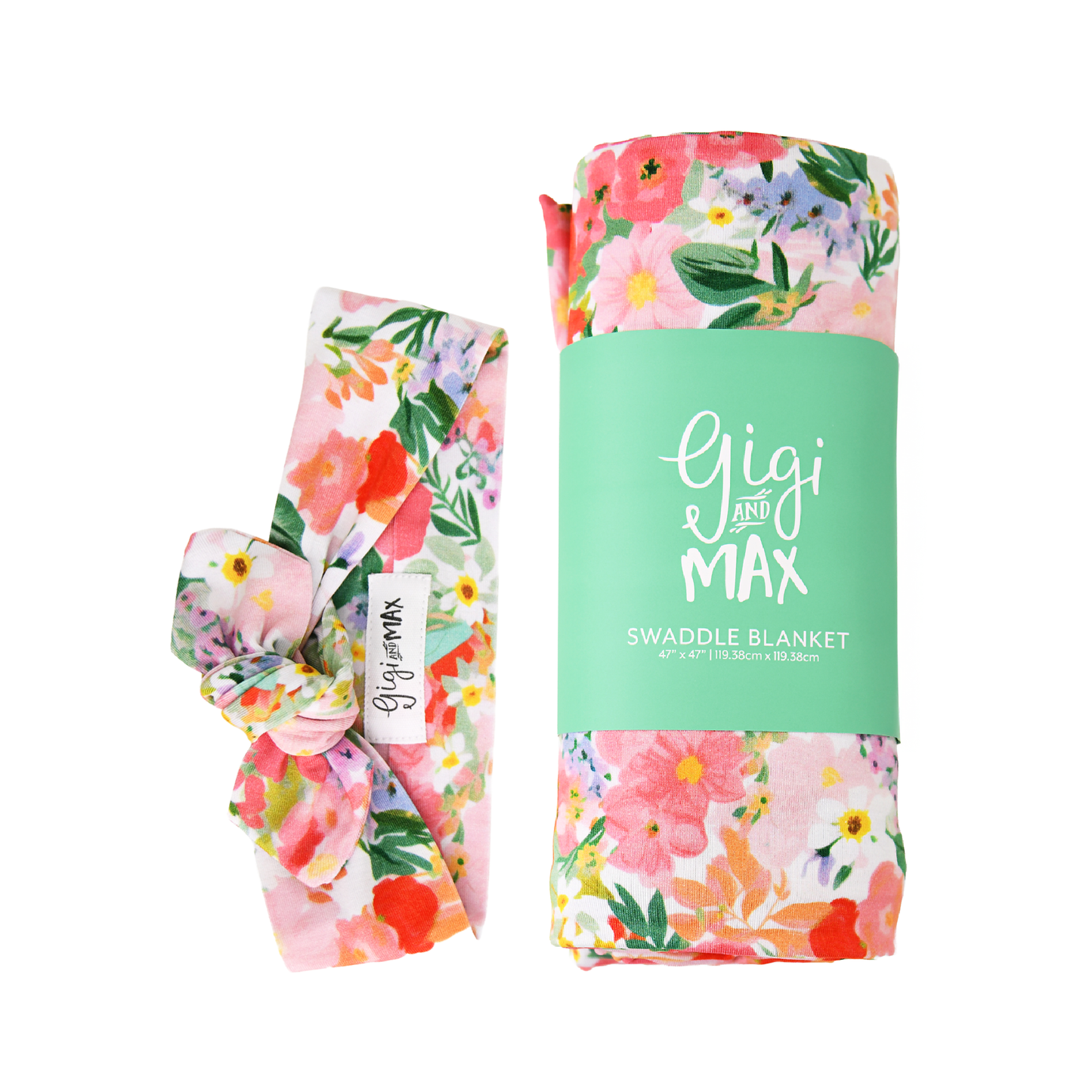 Eliana SWADDLE Easter Floral Bamboo Coming Home Gift