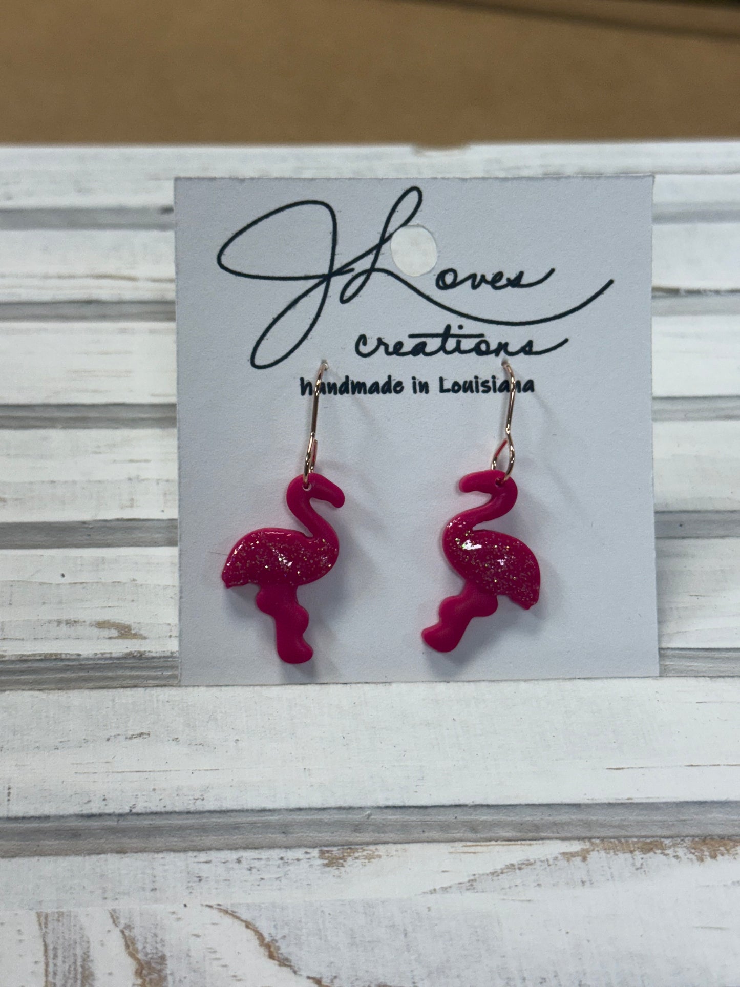 Flamingo Earrings