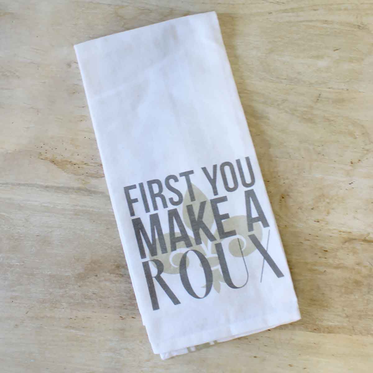 Fine and Dandy LLC Make A Roux Hand Towel