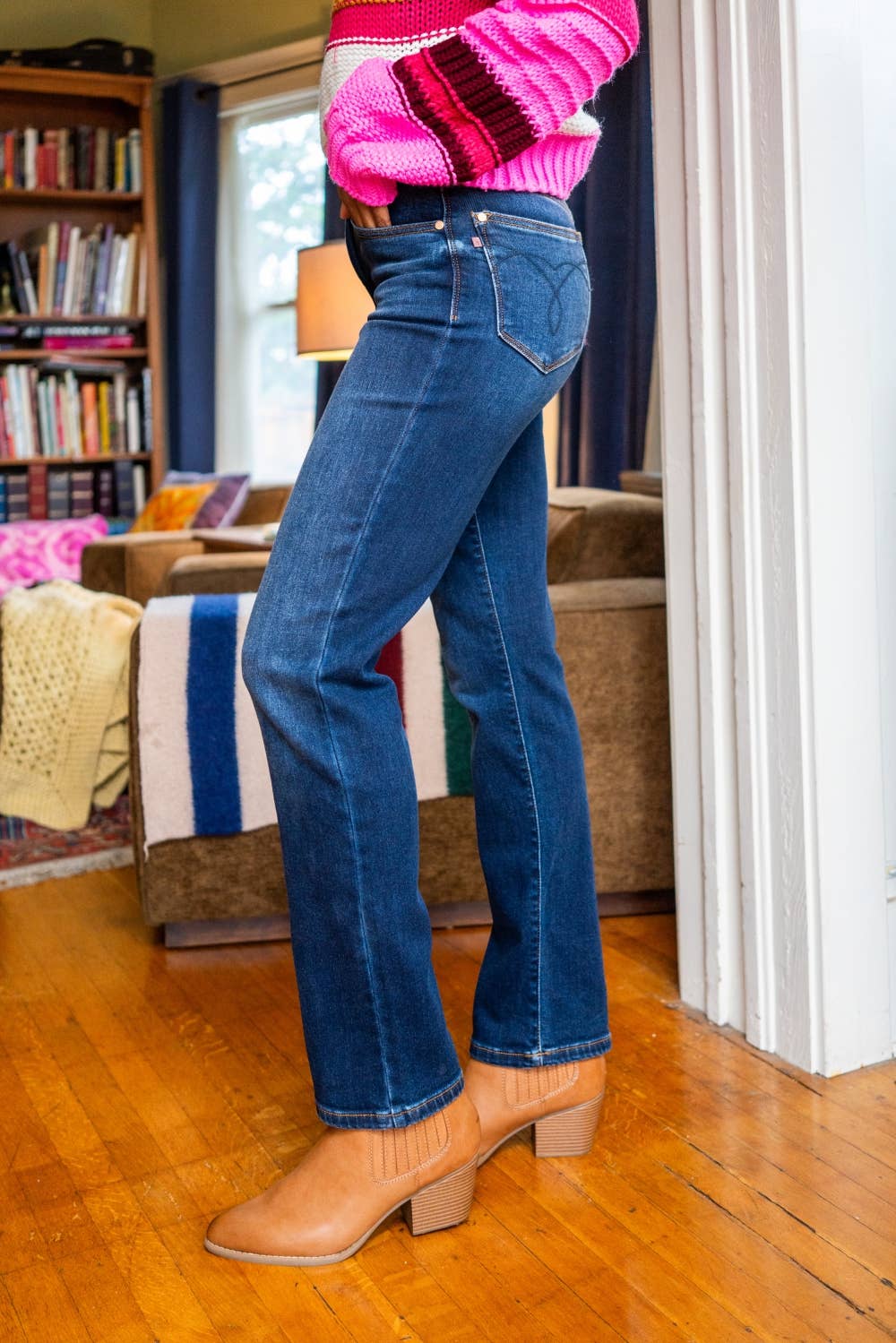 Vintage Wash Thermal Straight