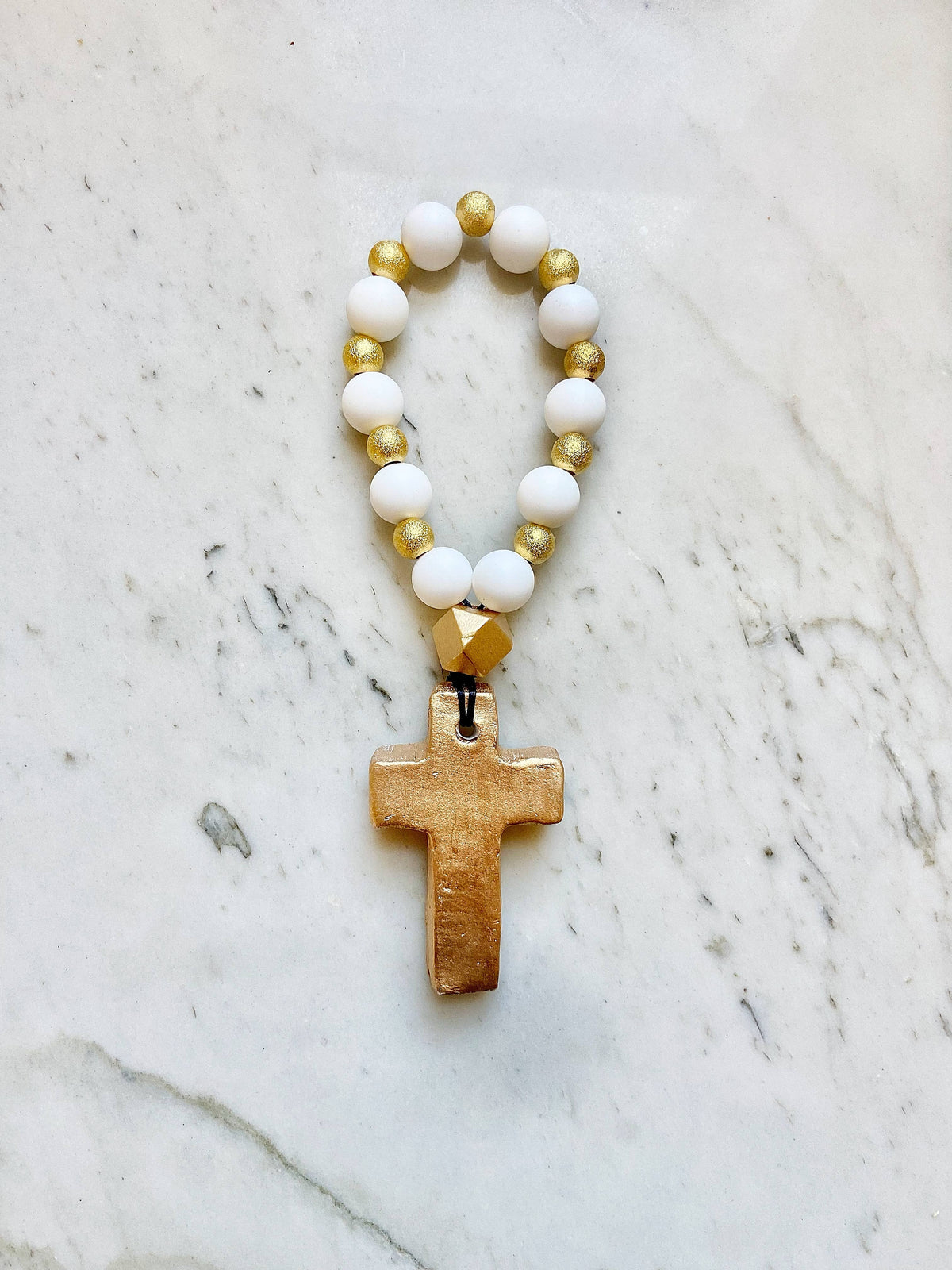 Prayer Beads with Gold