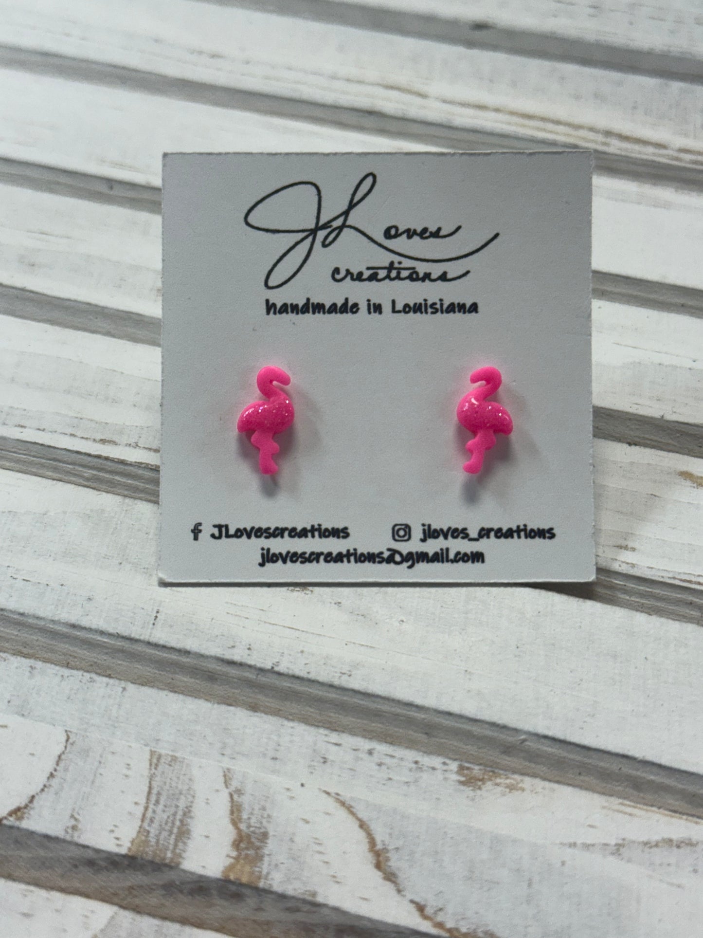 Flamingo Earrings