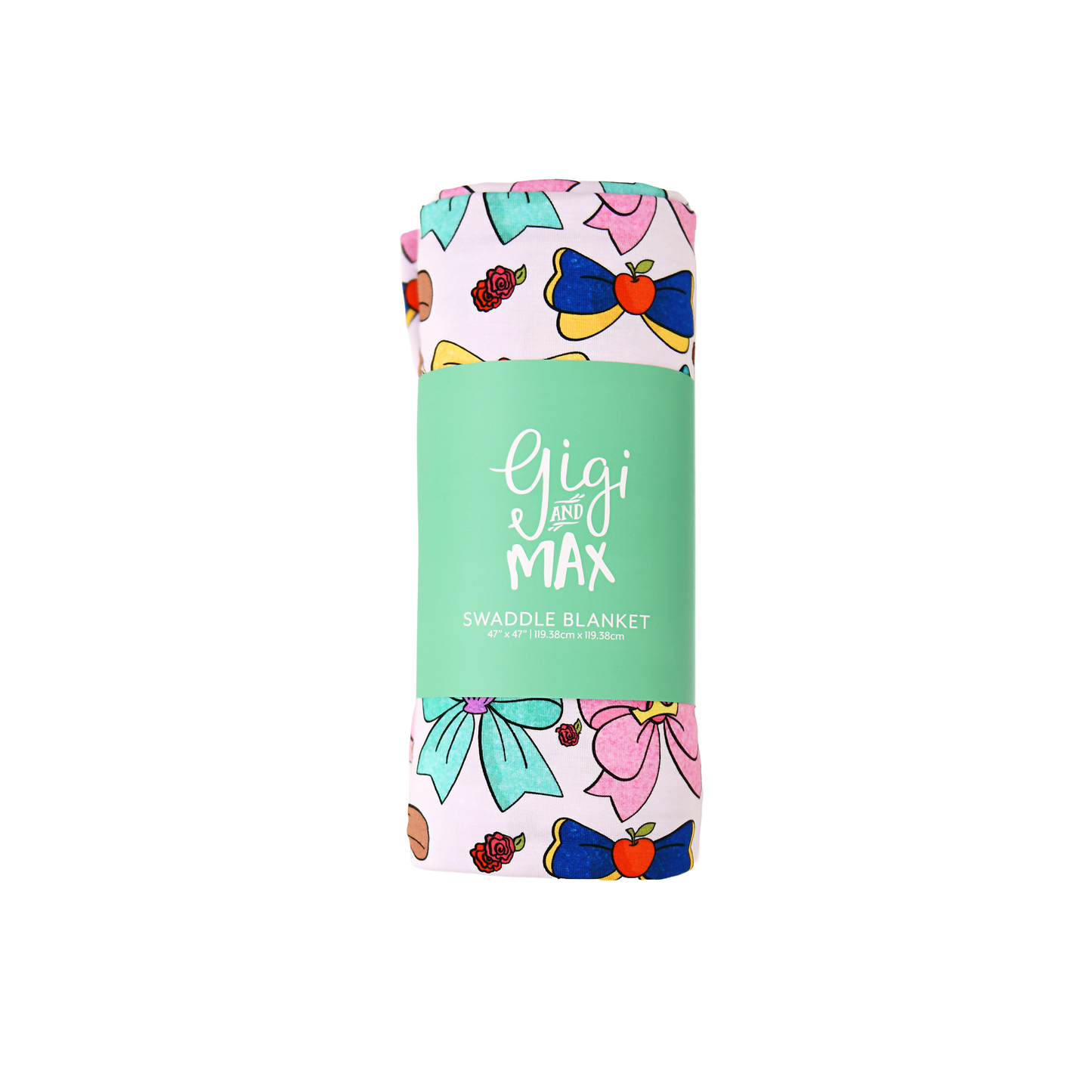 Princess SWADDLE Bamboo Baby Blanket Coming Home Gift