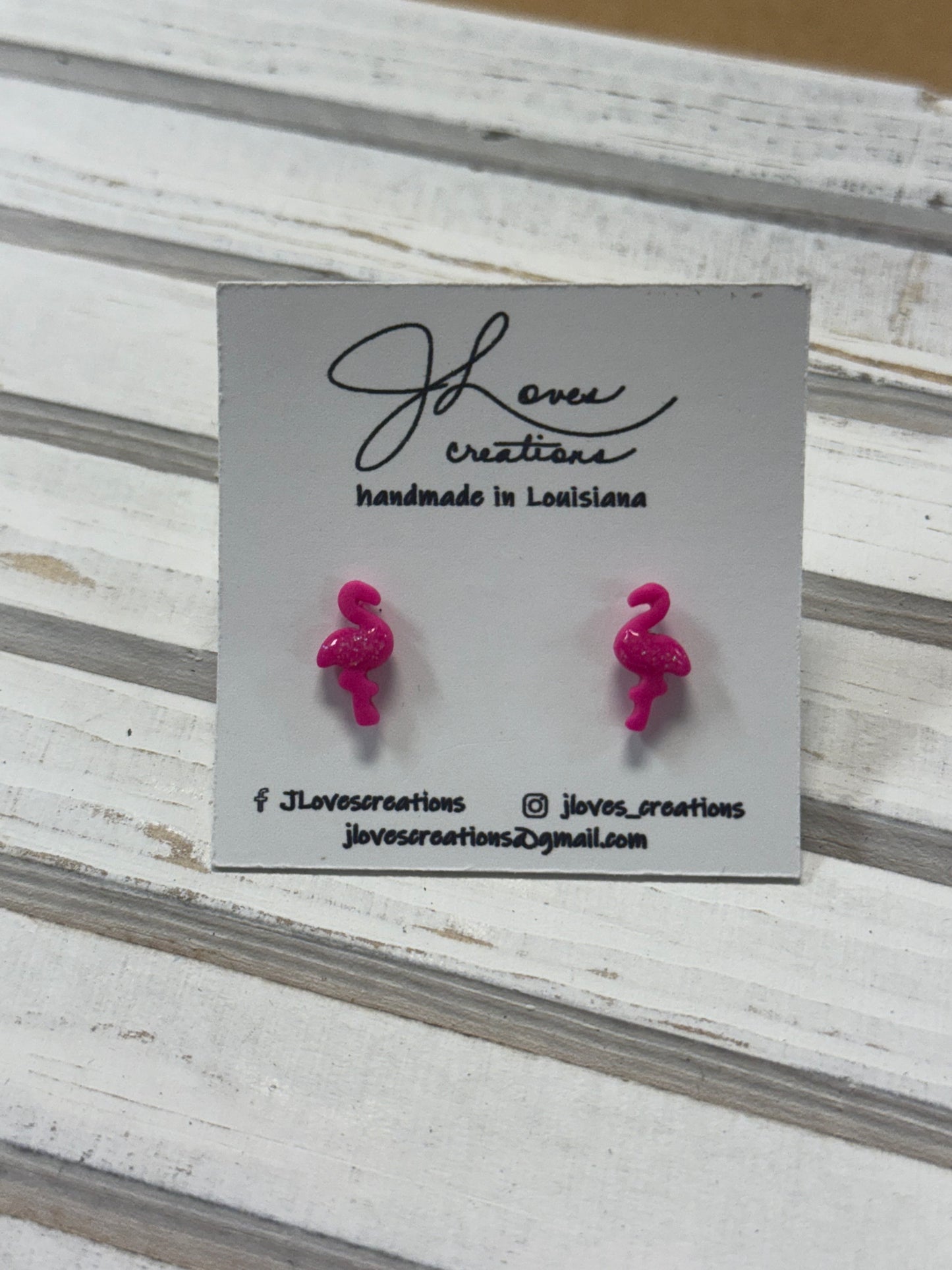 Flamingo Earrings