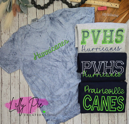 Canes PVHS Shirts & Sweatshirts- Embroidered LPC
