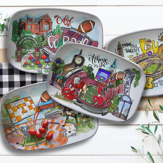 Serving Platter, Georgia, Alabama, Louisiana, Mississippi+
