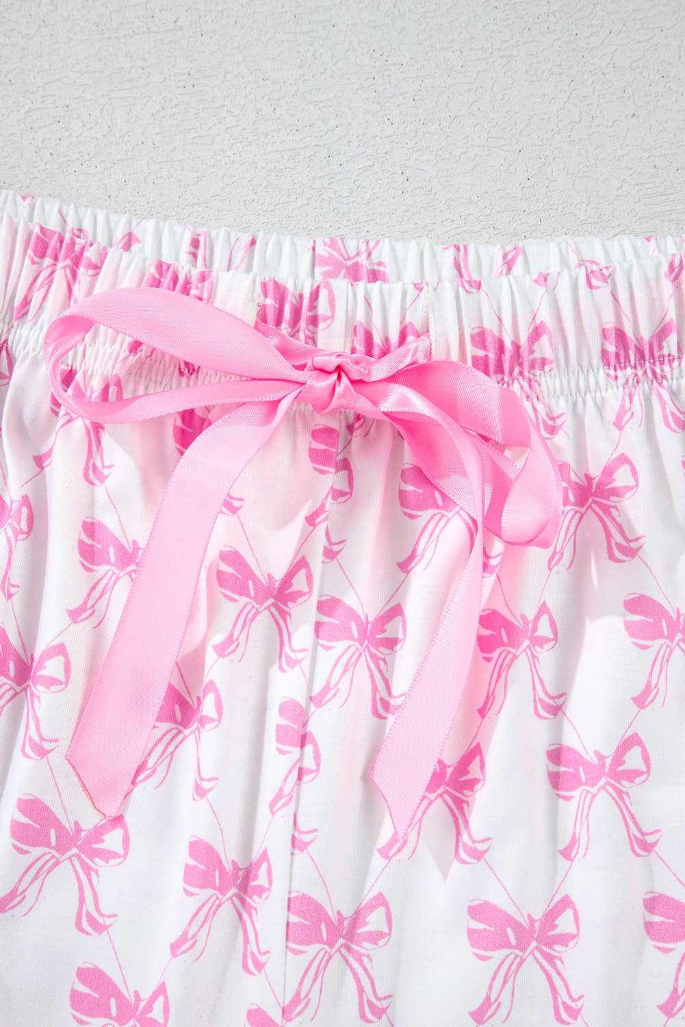 Bow Print Cute Knot Shirts & Shorts Set | S-XL