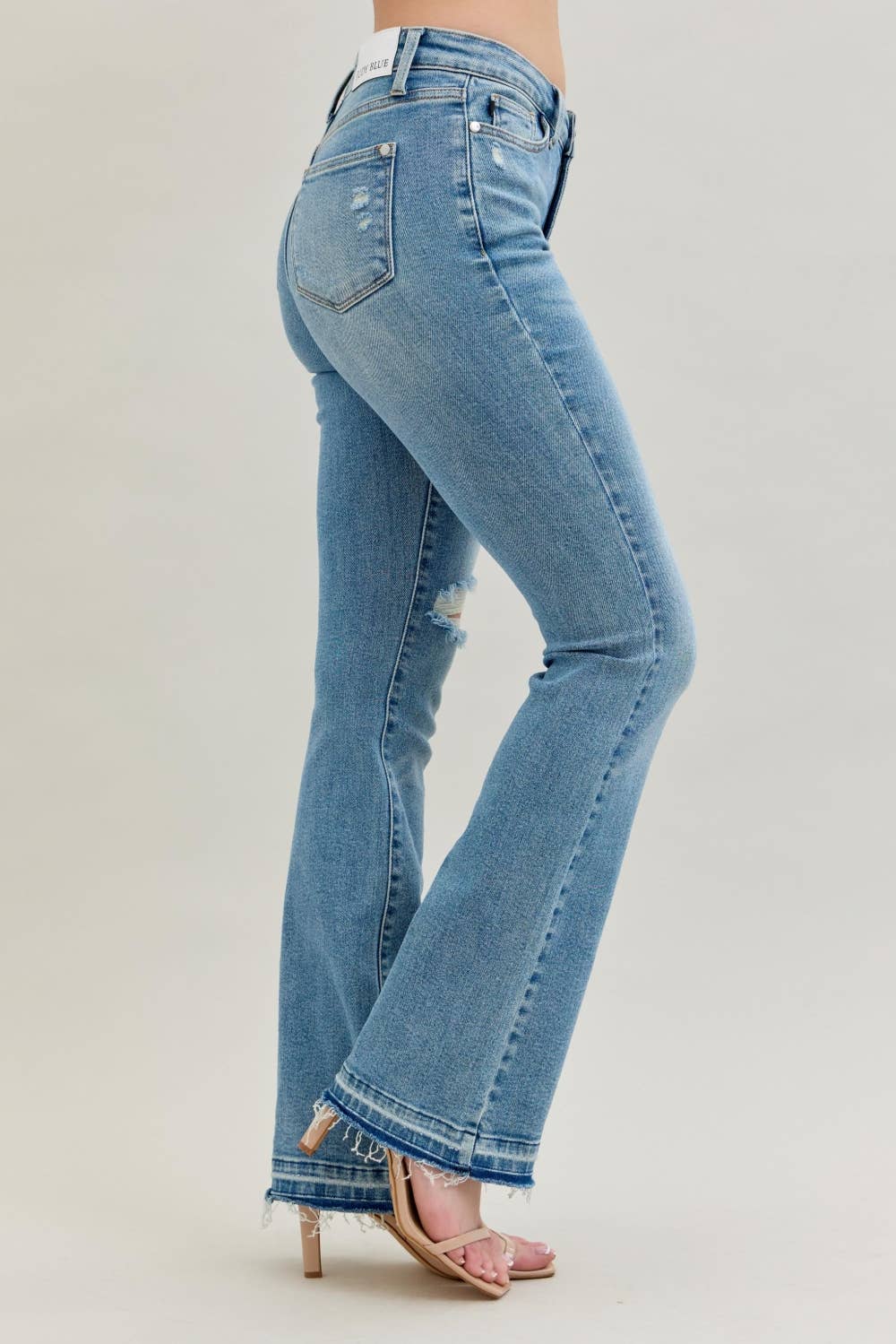 MR Destroy & Released Hem Bootcut