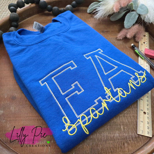 Spartans EA Shirts & Sweatshirts- Embroidered LPC