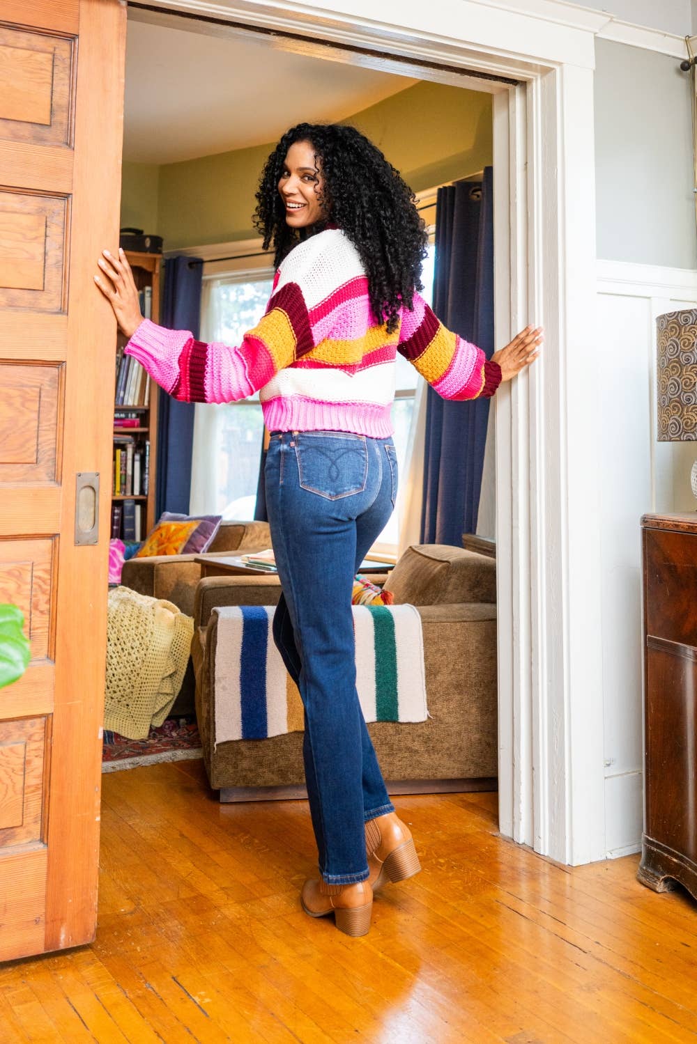 Vintage Wash Thermal Straight