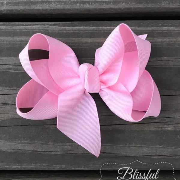 Small Bow - Baby Pink