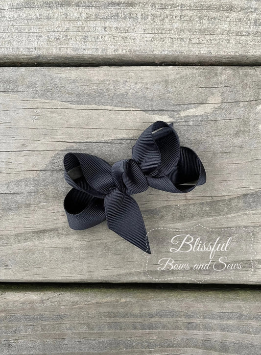 Baby Bow Black