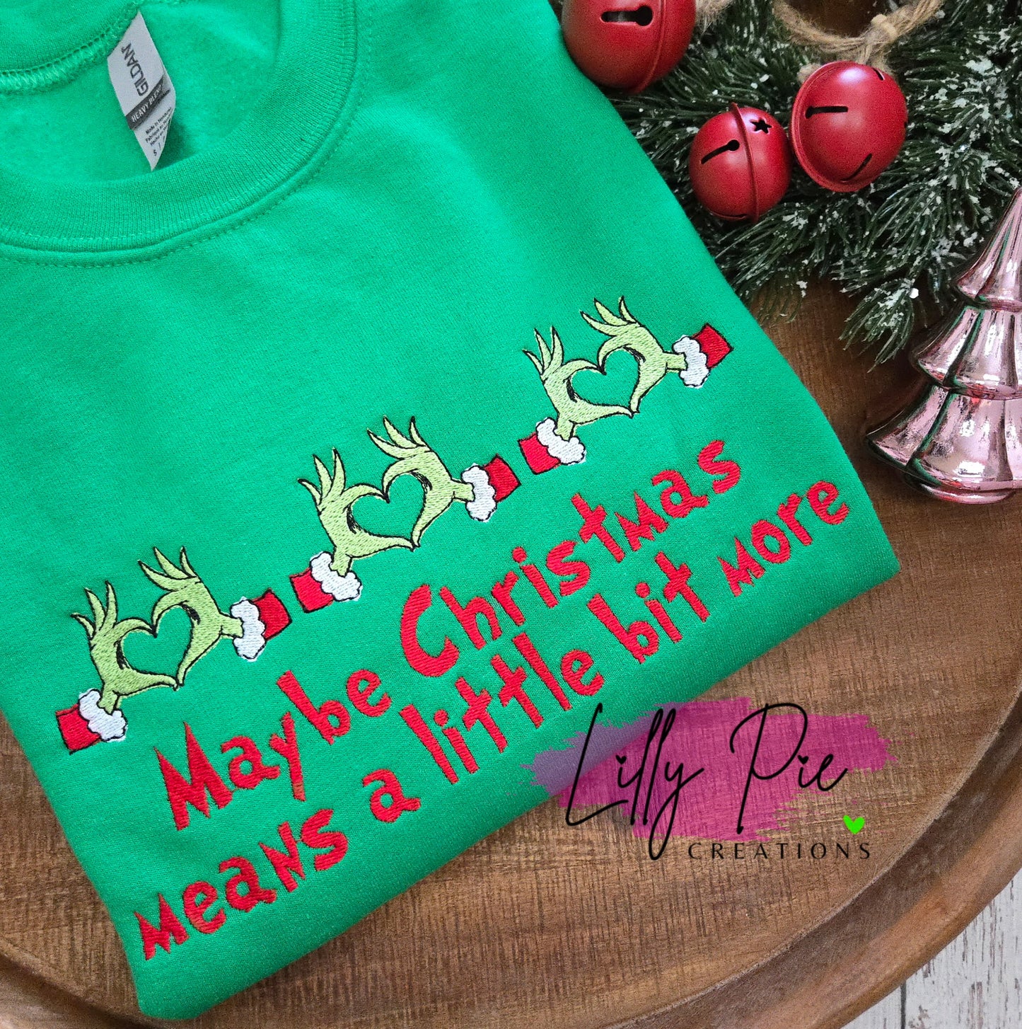 Maybe Christmas Means a Little Bit More - Mean One Christmas Sweatshirt