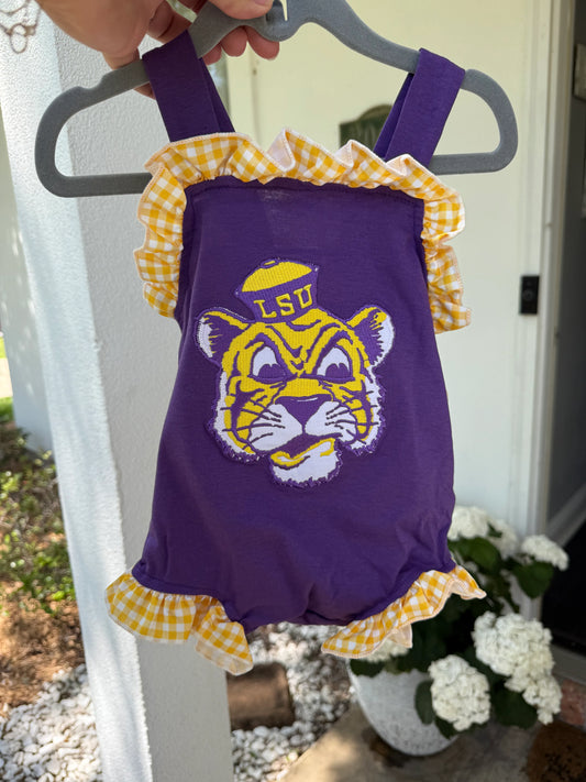 Tiger Retro Ruffle Bubble