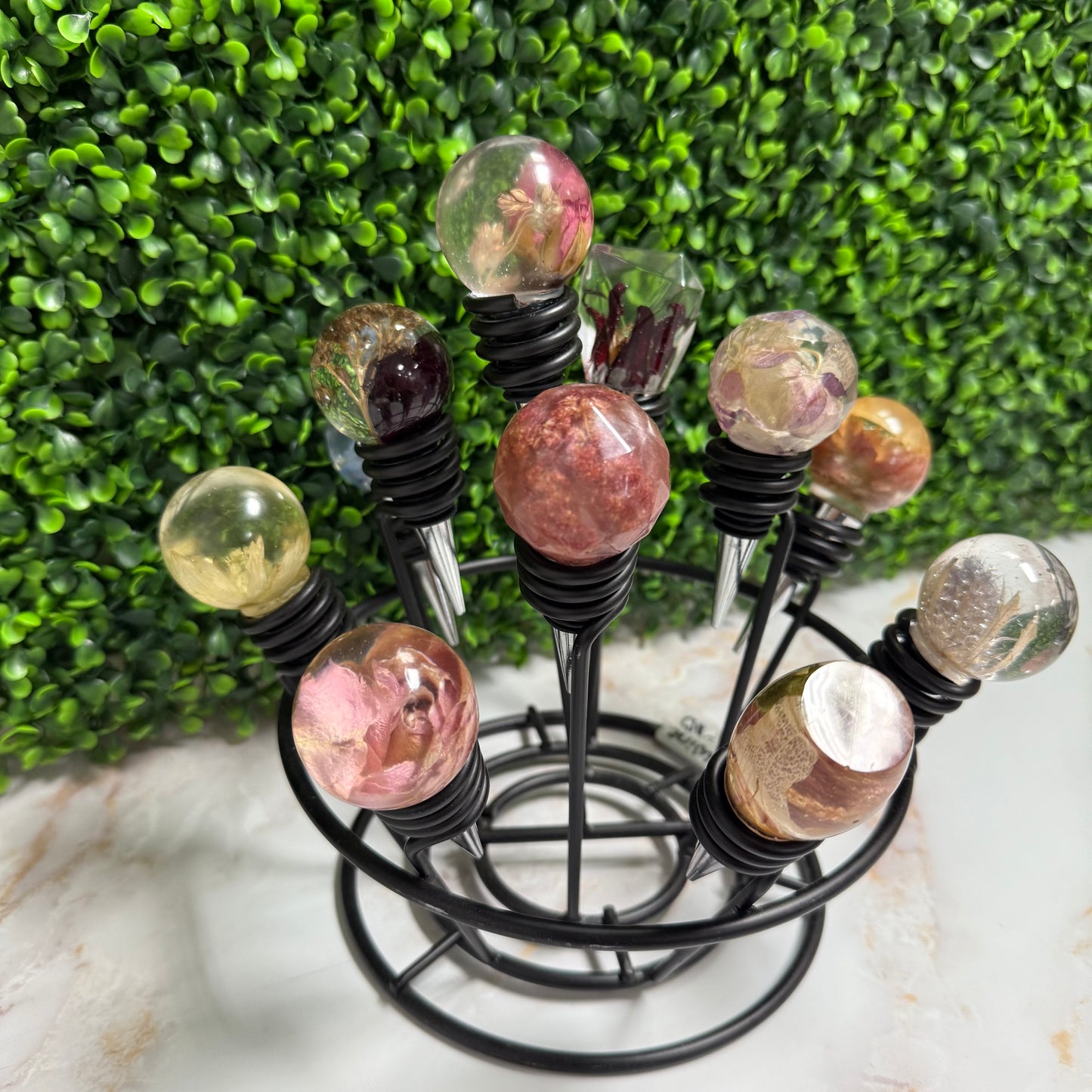 Preserved Flower Wine Stoppper