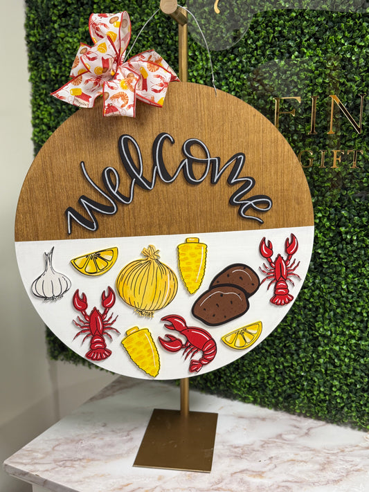Welcome with Seafood Items