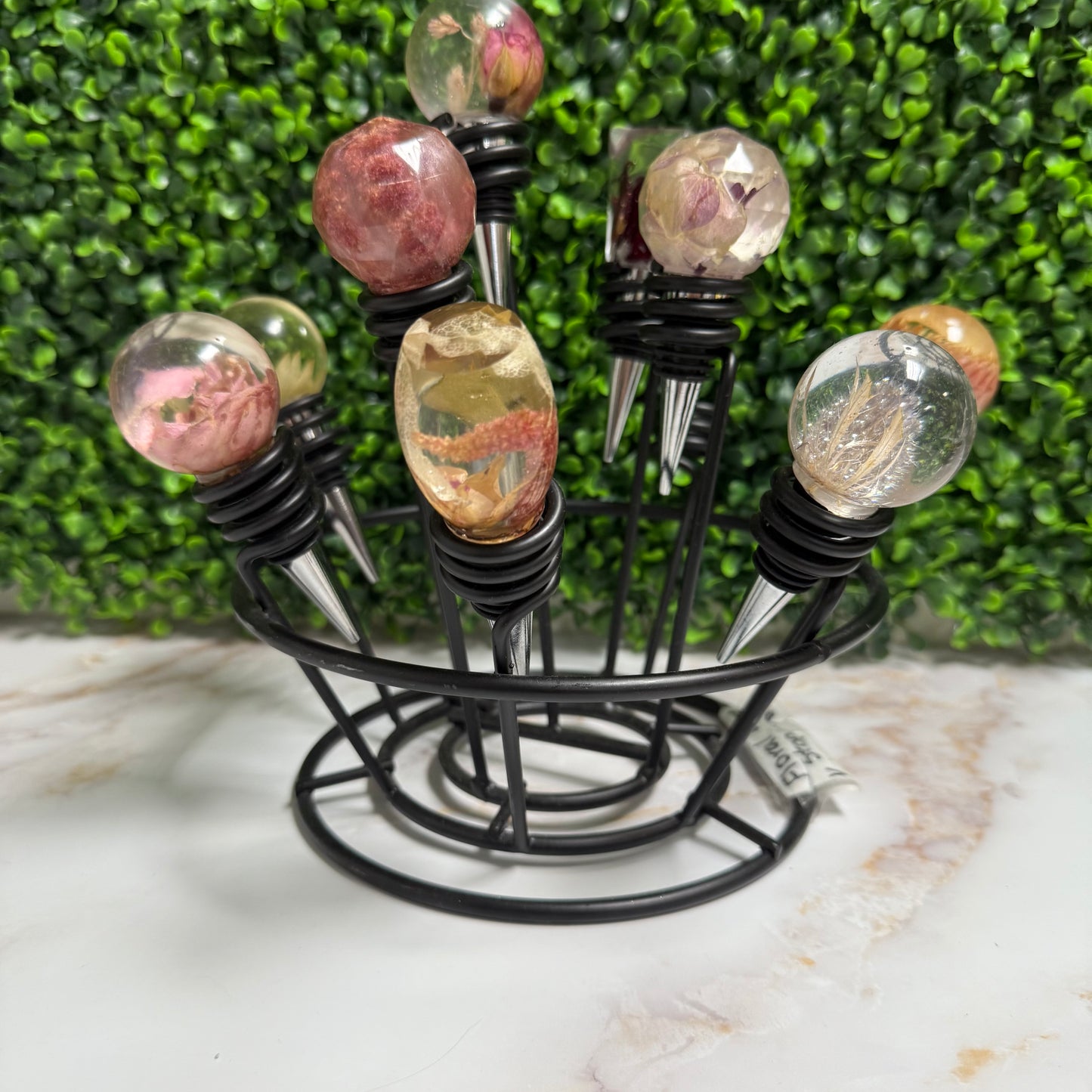 Preserved Flower Wine Stoppper