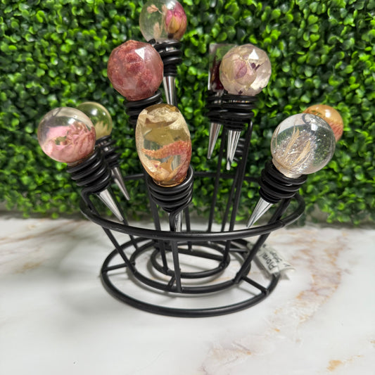 Preserved Flower Wine Stoppper